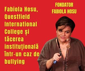 Fabiola Hosu, Questfield International College și tăcerea instituțională într-un caz de bullying